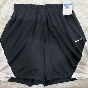 Nike Women’s Black and White Basketball Shorts